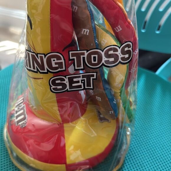 M&M'S Colorful Ring Toss Game - Red & Yellow - Picture 3 of 5